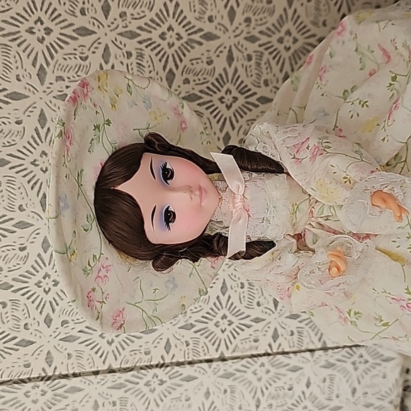 Original tags Seymour Mann musical animated turning music box doll Collector - Picture 3 of 12